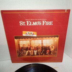 St. Elmo's Fire Original Motion Picture Soundtrack LP. Record Album 1985